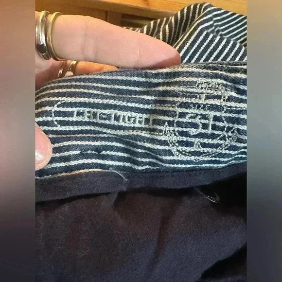 Diesel Industry 100% Cotton Navy Pin Stripe Chi Tight Slim Fit Jeans 31X30 - Picture 10 of 11